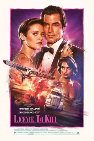 Poster to the movie "Licence to Kill" #651409