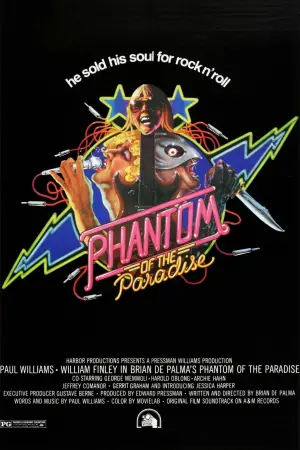 Poster to the movie "Phantom of the Paradise" #484739