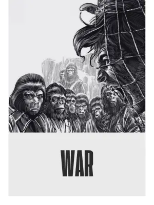Poster to the movie "War for the Planet of the Apes" #586077