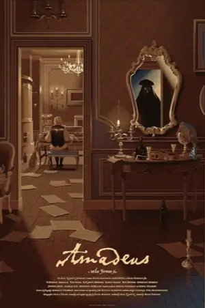 Poster to the movie "Amadeus" #664893
