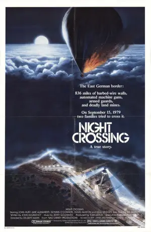 Poster to the movie "Night Crossing" #664342