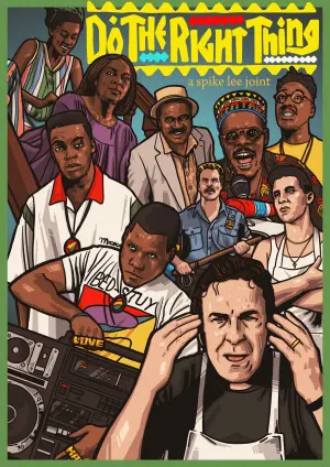 Poster to the movie "Do the Right Thing" #431365
