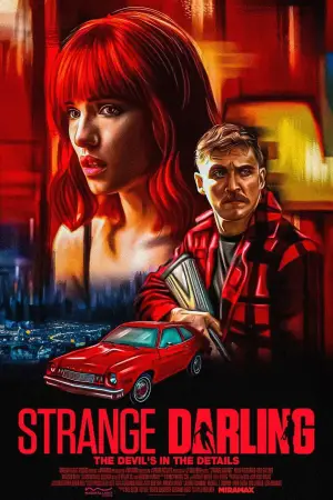 Poster to the movie "Strange Darling" #683607