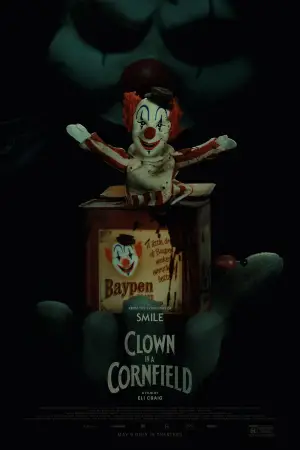 Poster to the movie "Clown in a Cornfield" #588737