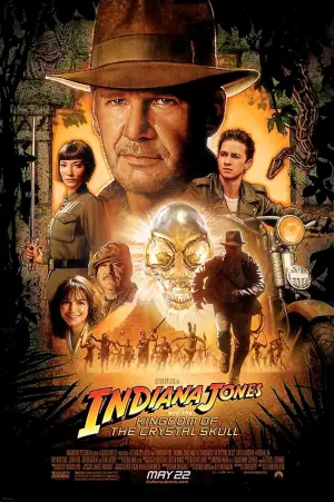 Poster to the movie "Indiana Jones and the Kingdom of the Crystal Skull" #804305