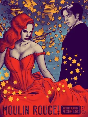 Poster to the movie "Moulin Rouge!" #802228