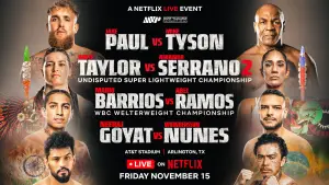 Backdrop to the movie "Jake Paul vs. Mike Tyson" #705917