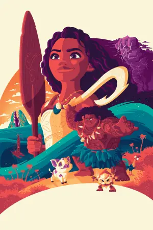 Poster to the movie "Moana 2" #547314
