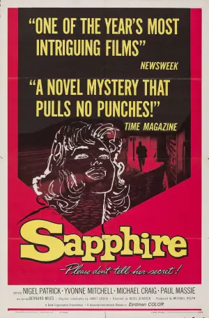 Poster to the movie "Sapphire" #617533