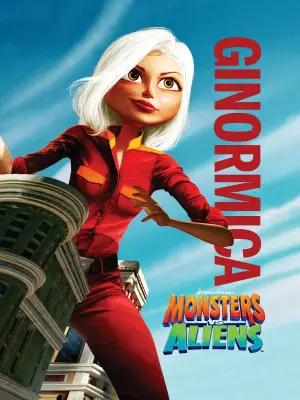 Poster to the movie "Monsters vs Aliens" #647973