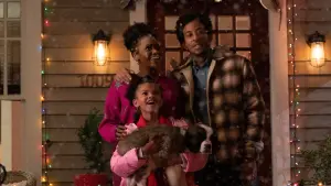 Backdrop to the movie "Dashing Through the Snow" #327500