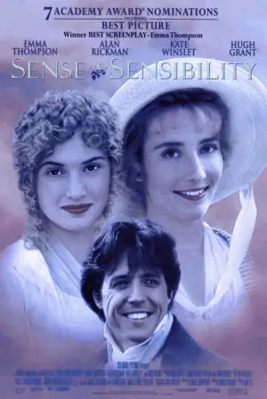Poster to the movie "Sense and Sensibility" #592059