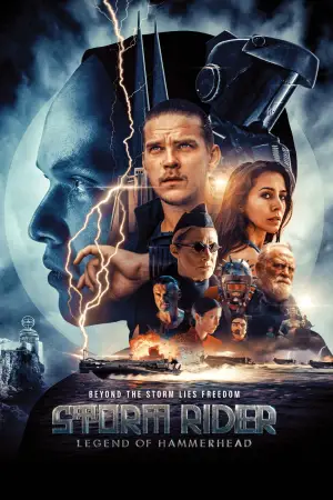 Poster to the movie "Storm Rider: Legend of Hammerhead" #652583