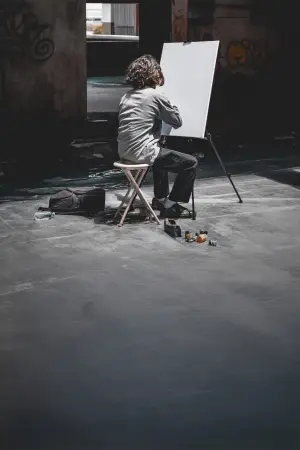 Poster to the movie "Blood on the canvas" #775174