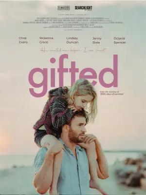 Poster to the movie "Gifted" #727152
