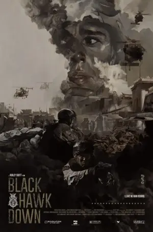 Poster to the movie "Black Hawk Down" #487983