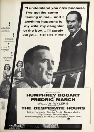 Poster to the movie "The Desperate Hours" #719524