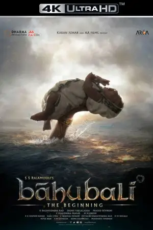 Poster to the movie "Bāhubali: The Beginning" #678016