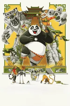 Poster to the movie "Kung Fu Panda" #569067