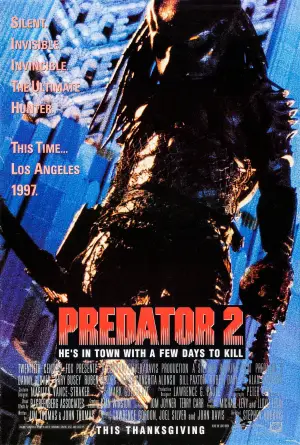 Poster to the movie "Predator 2" #640391