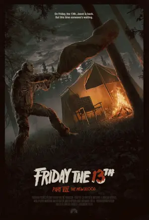 Poster to the movie "Friday the 13th Part VII: The New Blood" #893337