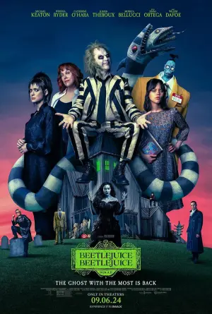 Poster to the movie "Beetlejuice Beetlejuice" #566317