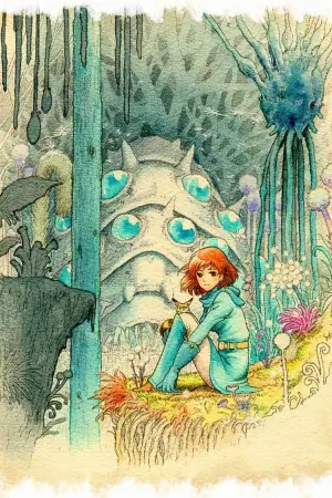 Poster to the movie "Nausicaä of the Valley of the Wind" #661547