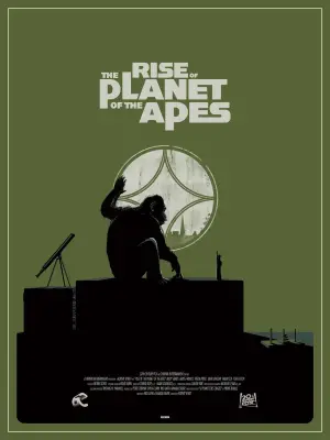 Poster to the movie "Rise of the Planet of the Apes" #598982