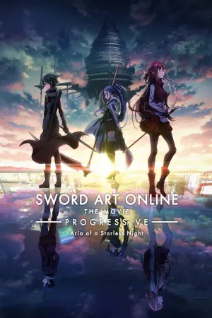 Movie poster "Sword Art Online the Movie – Progressive – Aria of a Starless Night"