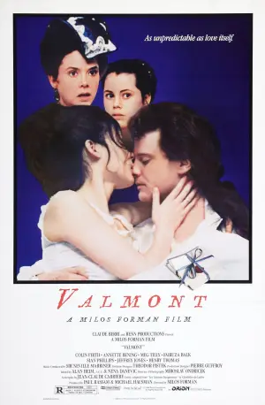 Poster to the movie "Valmont" #866345
