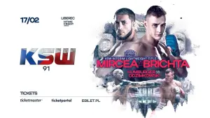 Backdrop to the movie "KSW 91: Mircea vs. Brichta" #367373