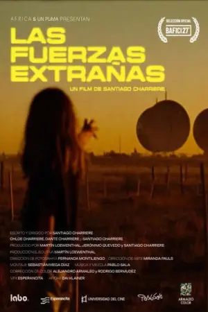 Movie poster "The Strange Forces"