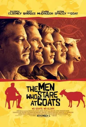 Poster to the movie "The Men Who Stare at Goats" #142827