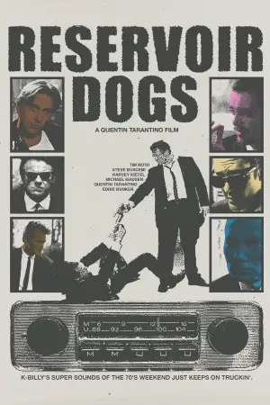 Poster to the movie "Reservoir Dogs" #602743