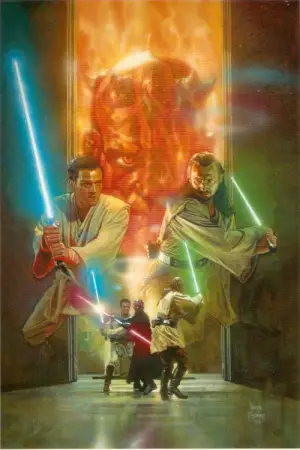 Poster to the movie "Star Wars: Episode I - The Phantom Menace" #618968