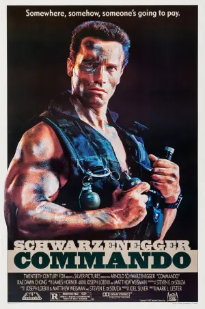Poster to the movie "Commando" #659548