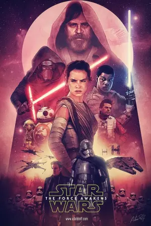 Poster to the movie "Star Wars: The Force Awakens" #24260