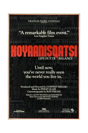 Poster to the movie "Koyaanisqatsi" #939403