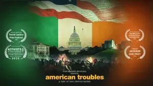 Backdrop to the movie "American Troubles: A Tale of Two Democracies" #780185