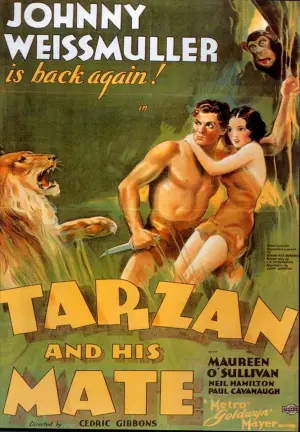 Poster to the movie "Tarzan and His Mate" #359451
