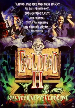 Poster to the movie "Evil Dead II" #633984