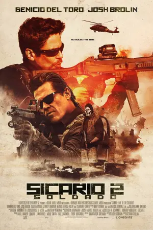 Poster to the movie "Sicario: Day of the Soldado" #29843