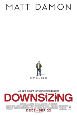Poster to the movie "Downsizing" #76379