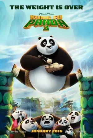 Poster to the movie "Kung Fu Panda 3" #655958