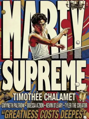 Poster to the movie "Marty Supreme" #827527