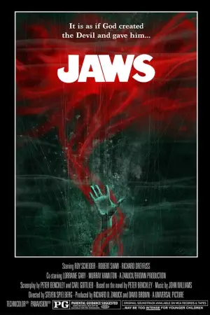 Poster to the movie "Jaws" #521379