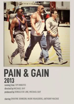 Poster to the movie "Pain & Gain" #744871