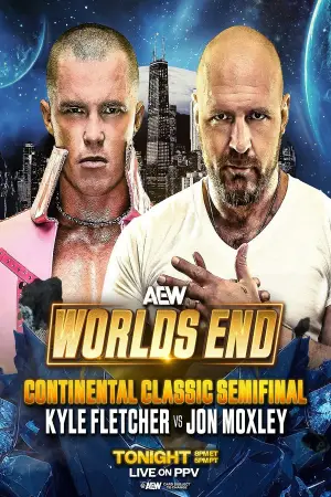 Poster to the movie "AEW Worlds End 2025" #935005