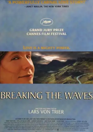 Poster to the movie "Breaking the Waves" #906983
