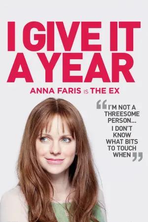 Poster to the movie "I Give It a Year" #645690